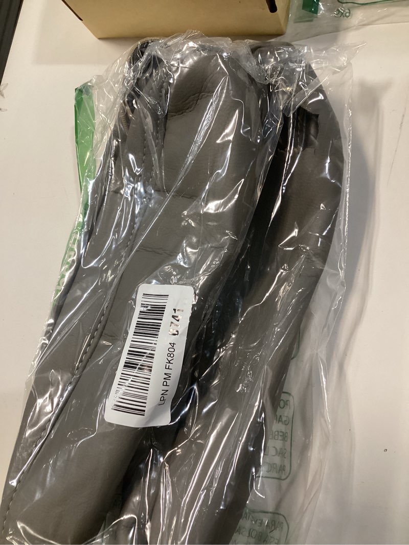 Condition photo showing As Is for Priprilod 2Pcs Plain Gray Leather Seat Armrest Covers Fit for Toyota Sequoia Tundra 2001 2002 2003 2