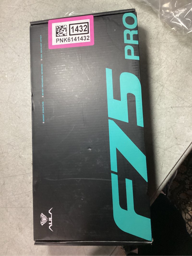 Condition photo showing Good Condition for EPOMAKER x Aula F75 Gasket Mechanical Keyboard, 75% Wireless Hot Swappable Gaming Keyboard with Five-Layer Padding&Knob, BT/2.4GHz/USB-C, RGB (Light Blue, LEOBOG Reaper Switch) LEOBOG Reaper Switch Light Blue