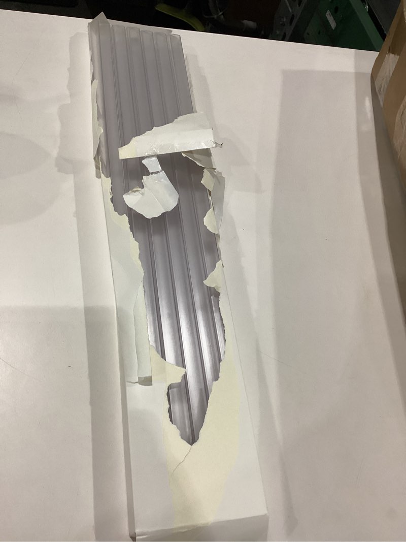 Condition photo showing Good Condition for Cabinet Protector Edge Guard (Pack of 12), 24" Clear PVC Cabinet Edge Protectors for 3/4" Thick Kitchen Cabinets Doors – Slip-On No-Tool Sliding Installation 24 Inches 12