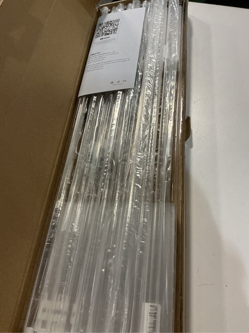Condition photo showing Good Condition for TEKXYZ 23.6 Inch Height Clear Acrylic Balloon Stand for Table Centerpiece Decoration, Set of 10 23.6inch 10 Pack