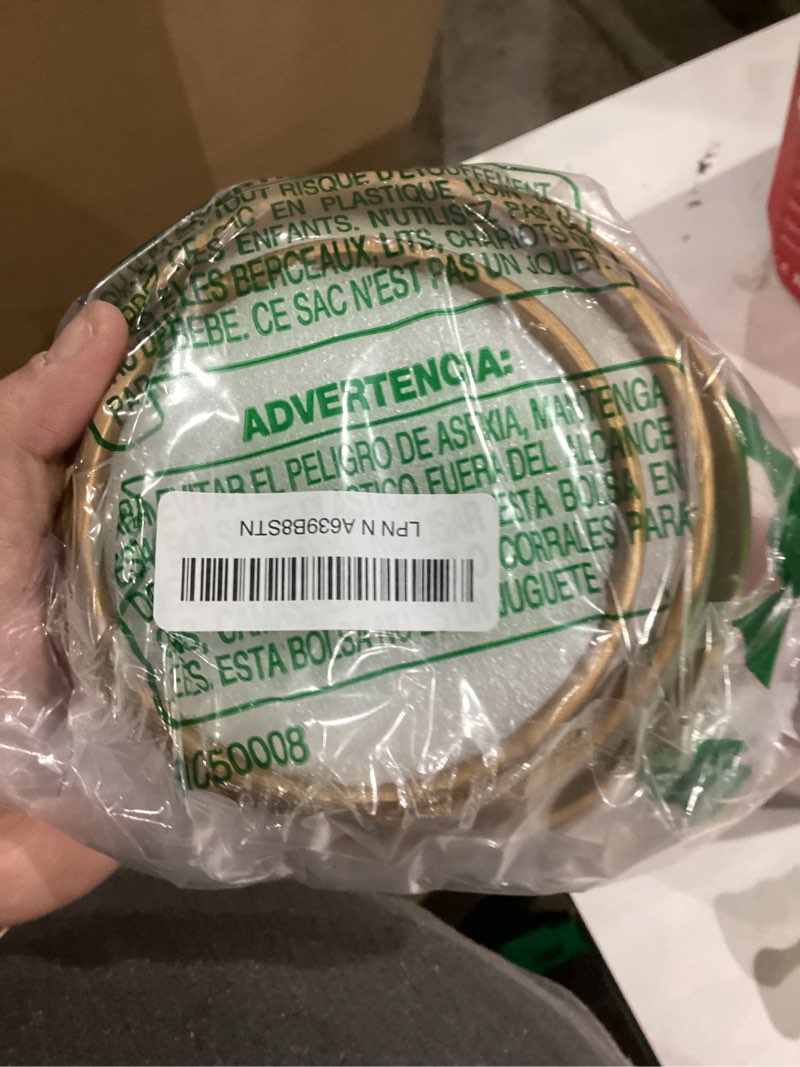 Condition photo showing Good Condition for 3 Pack Planter Saucers - Ceramic Plant Tray Flower Pot Drip Trays Round Apply to Outdoor/Garden (4/5/6inch, Gold)