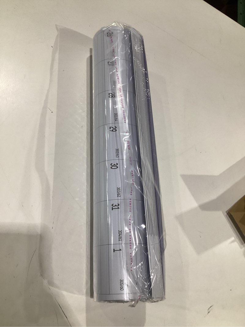 Condition photo showing Good Condition for Wall Calendar 2025-2026, 21 Months Calendar Runs from October 2025 to June 2027 - Large 22.75" x 15.5" Vertical Monthly Calendar for Office, Home, or School, Black Black 22.75"x15.5"