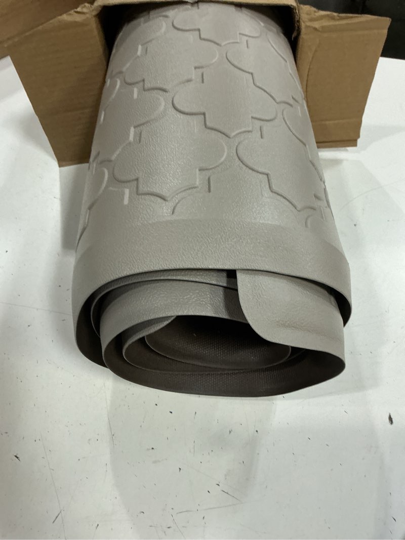 Condition photo showing Good Condition for anti fatigue mats for kitchen floor 2 piece, grey | kitchen mats cushioned anti fatigue, 20" x 30"+20" x 60", non slip, cushioned rugs for standing, office, sink, laundry grey 20" x 30"+20" x 60"