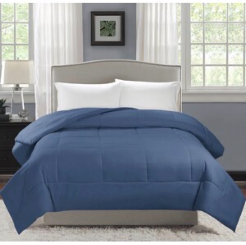 CHC Ultra Soft Down Alternative Comforter, Indigo, Twin
