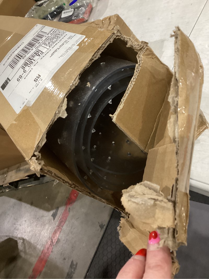 Condition photo showing New/Like New for BesWin Office Chair Mat for Carpet, 48'' x 36'' Clear Floor Mat for Low and No Pile Carpeted Floors, Thick and Sturdy Carpet Protector for Work, Home, Gaming, Easy Glide and Flat Without Curling 48" X 36" Rectangle