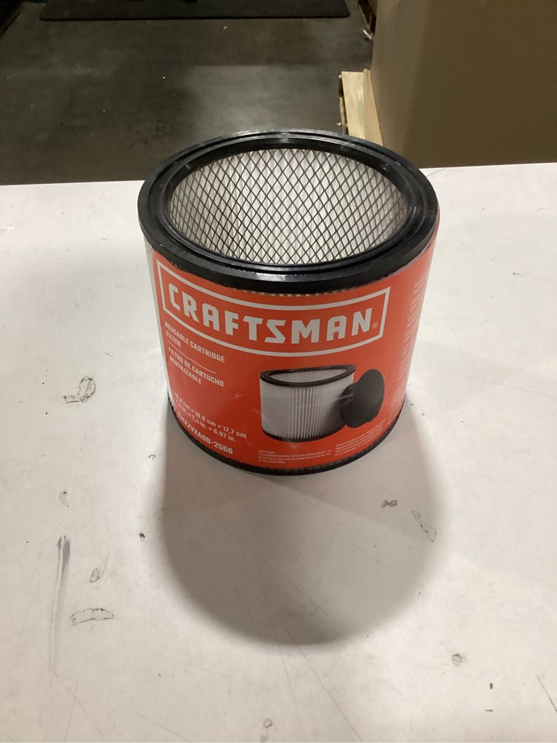 Condition photo showing Good Condition for CRAFTSMAN Reusable Large Wet/Dry Shop Vacuum Cartridge filter