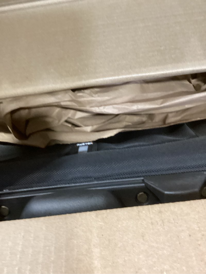 Condition photo showing New/Like New for rucyen rolling laptop bag,rolling briefcase for men & women,laptop briefcase on wheels,carry on bag for business travel black+gold zipper 17.3 inch