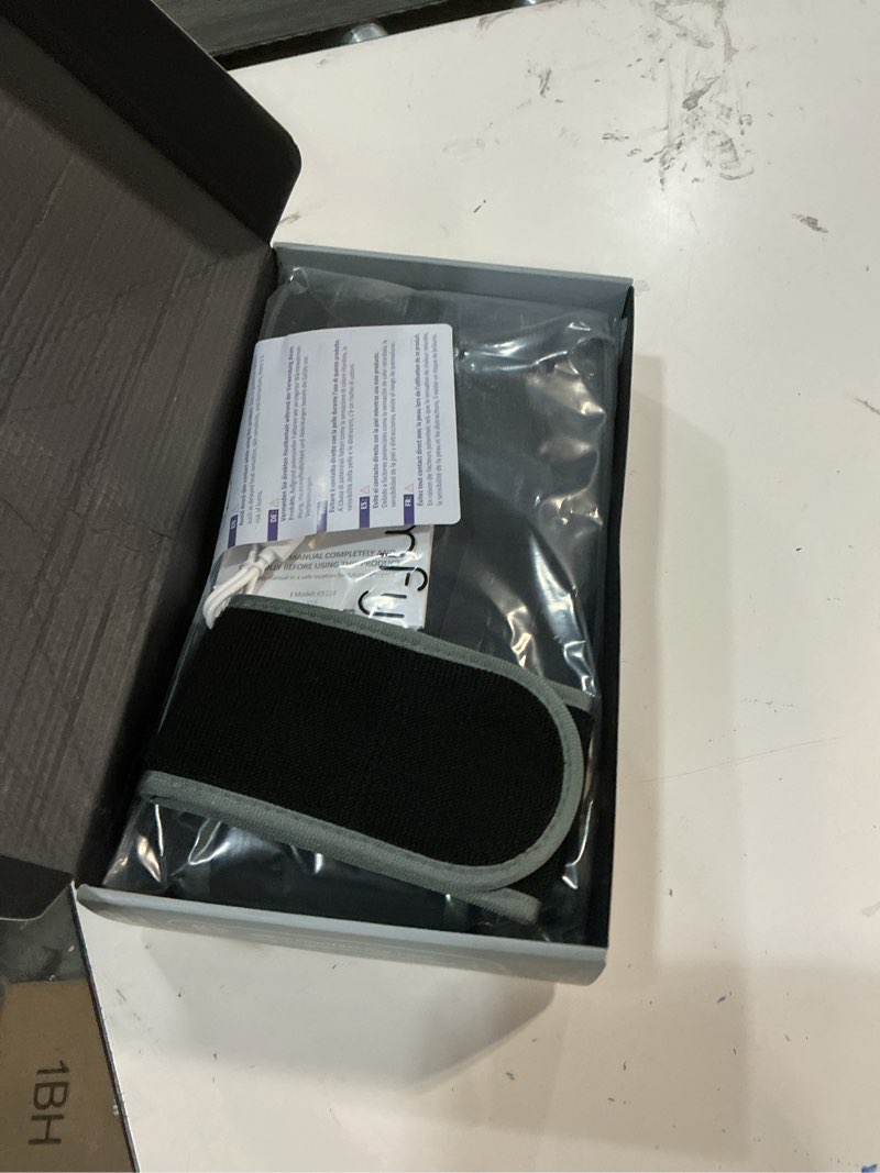 Condition photo showing New/Like New for Comfytemp Cordless Heating Pad with Massager for Back Pain Relief, Portable Lower Back Massager FSA Eligible HSA Rechargeable, Birthday Christmas Gifts for Women Men Mom Dad Seniors 3 Heat 30 Auto-Off Black