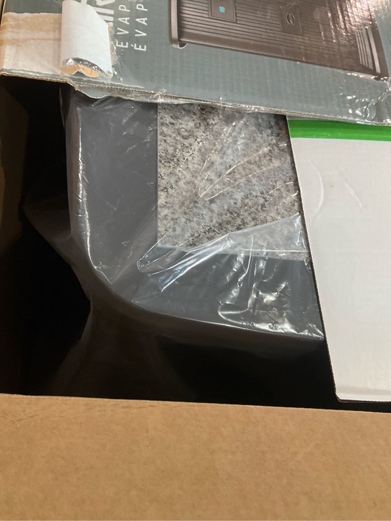 Condition photo showing As Is for essick air 3.5 gal 2000 sq ft digital humidifier