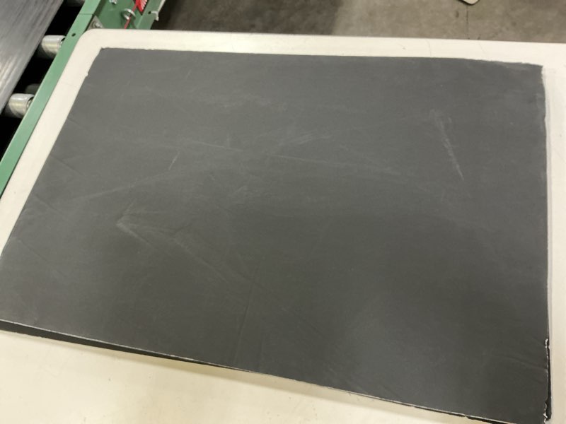 Condition photo showing Good Condition for ucreate foam board, black-on-black, 20" x 30", 10 sheets 20" x 30", black-on-black