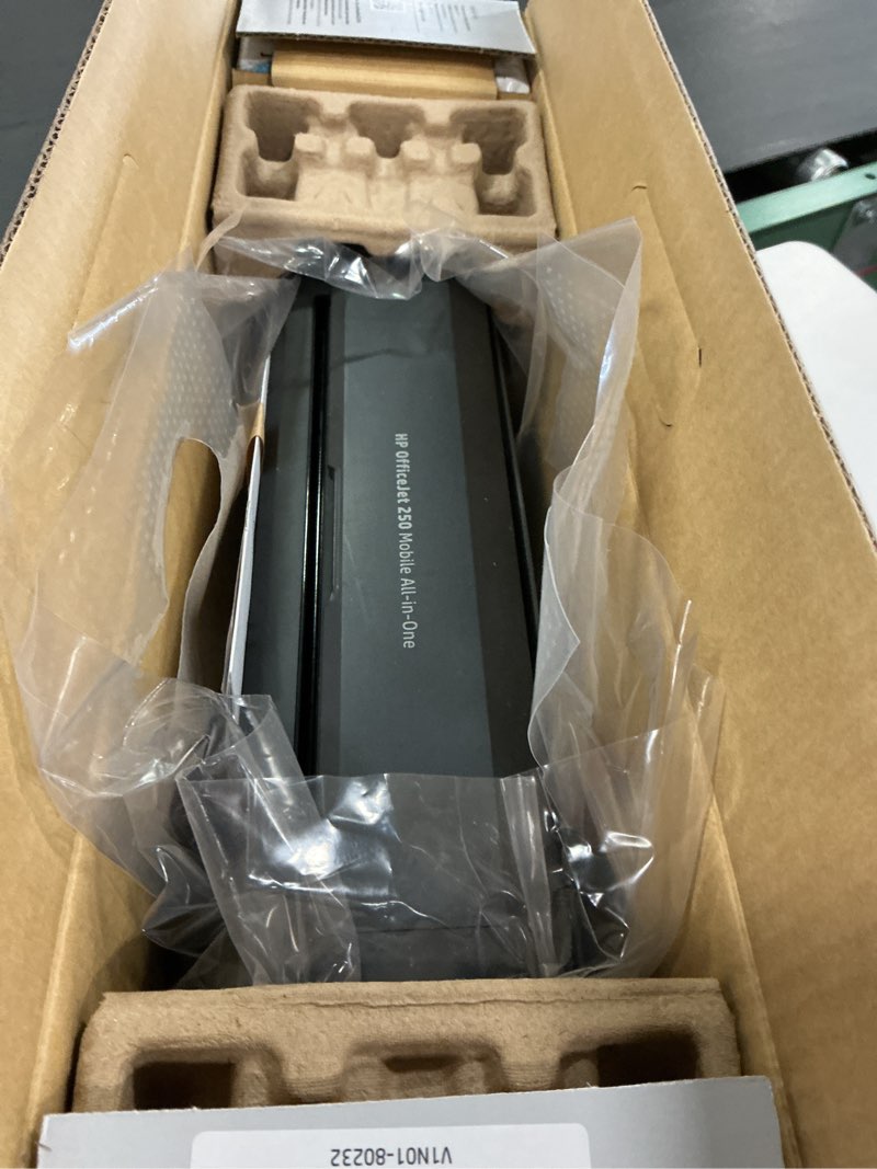 Condition photo showing Good Condition for HP OfficeJet 250 Wireless Mobile Printer, Scanner, Copier - Black, Battery included (CZ992A)