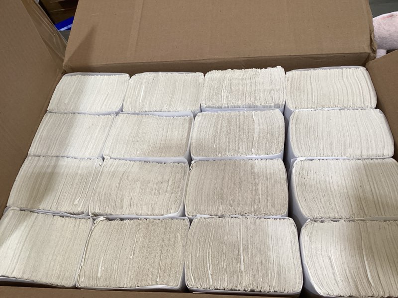 Condition photo showing New/Like New for georgia pacific professional blue select multi-fold 2 ply paper towel  9 1/5 x 9 2/5  white 125/pk  16 pk/ct -gpc21000