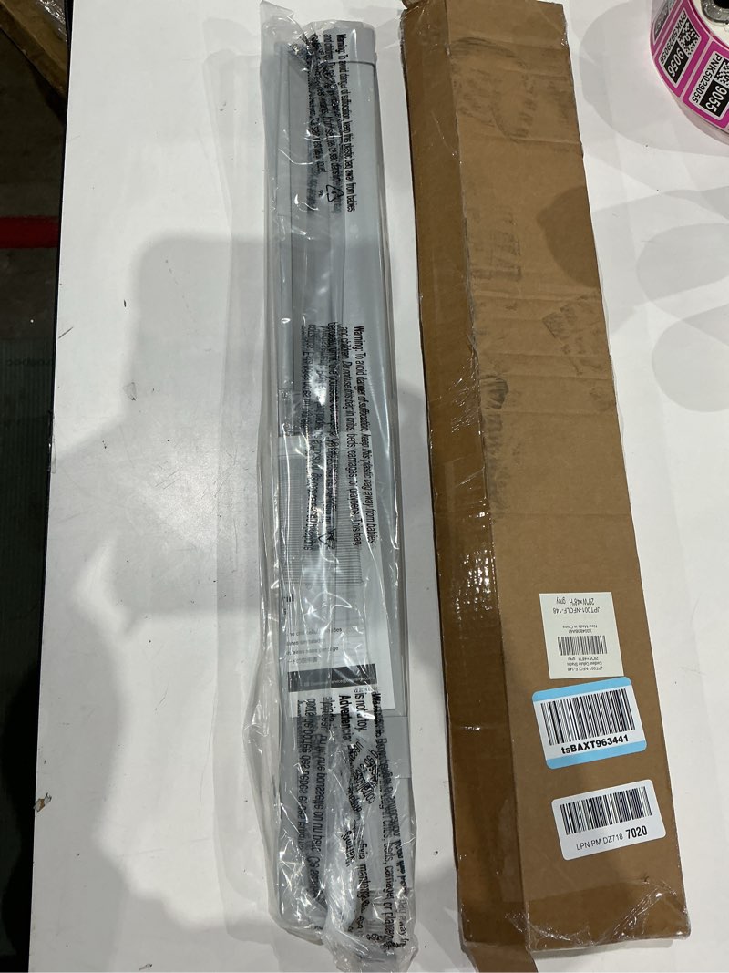 Condition photo showing Good Condition for lazblinds no tools no drill cordless cellular shades, light filtering honeycomb shades for home, thermal insulation blinds for windows, 29" w x 48" h, grey light filtering-grey 29" w x 48" h
