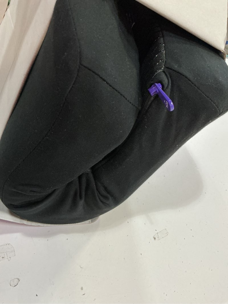 Condition photo showing Good Condition for cushion lab patented pressure relief seat cushion for long sitting hours on office & home chair - extra-dense memory foam for soft support. car pad for hip, tailbone, coccyx, sciatica - black
