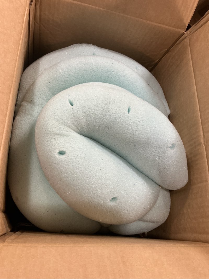 Condition photo showing As Is for LUCID 3-inch Ventilated Gel Memory Foam Mattress Topper - King King 3 Inch Topper Only