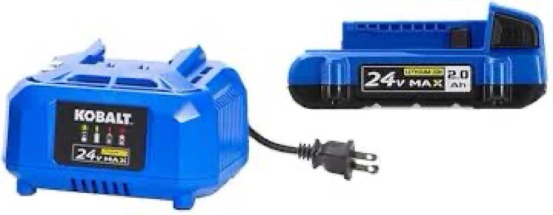 k.balt 24-v lithium-ion battery and charger (2 ah)