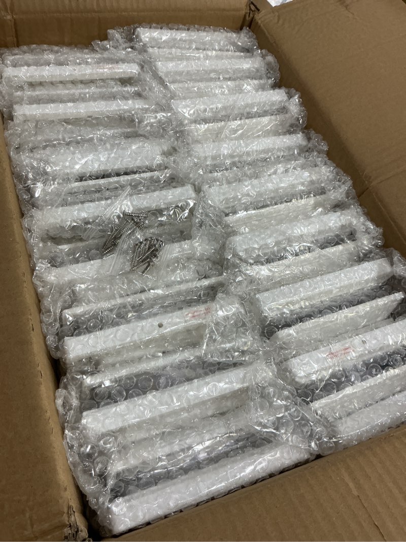 Condition photo showing Good Condition for aponuo 16 pack solar post cap lights, 2 modes(warm/cool light) outdoor waterproof fence post solar lights, solar powered garden, patio, deck decor for 4x4, 5x5, 5.5x5.5 wood & vinyl posts, white white 16 pack
