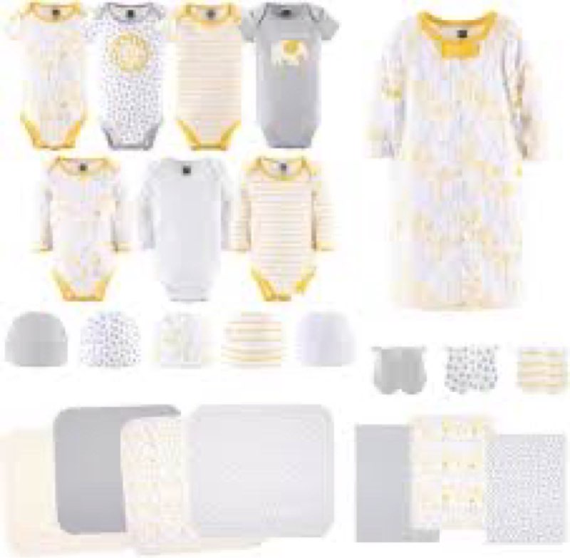 baby girl clothes - layette gift set for baby boys, fits 0 to 3 months baby,newborn clothes & accessories set kola love 25 piece set