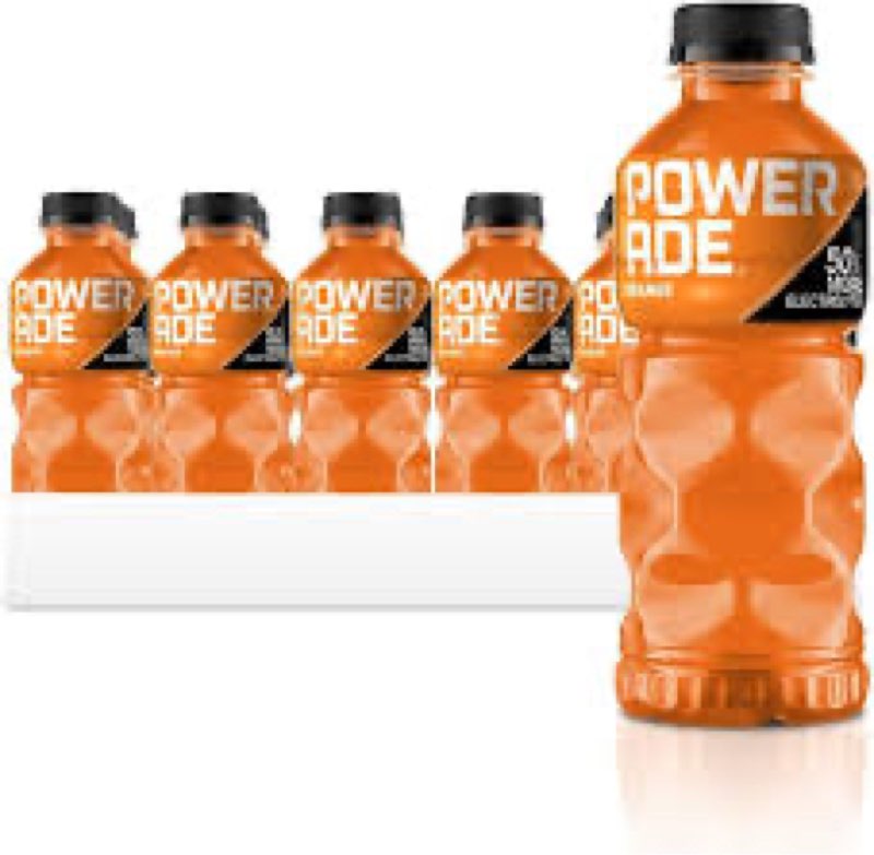 ( febrero 02/26)  POWERADE Sports Drink Orange, 20 Ounce (Pack of 24)