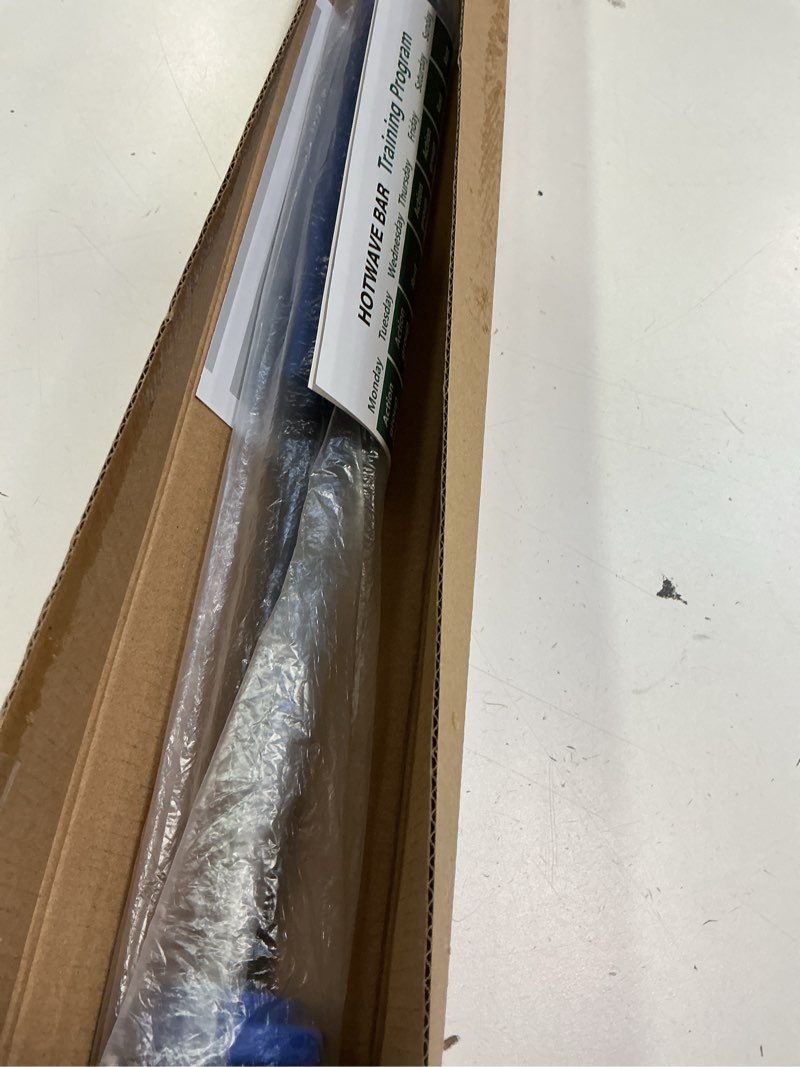 Condition photo showing New/Like New for Fitness Bar for Workout,Elastic Exercise Bar, Vibration Weight Stick,Body Physical Therapy,Core Strength Training,Arm Shoulder Stretch At Home Gym. blue