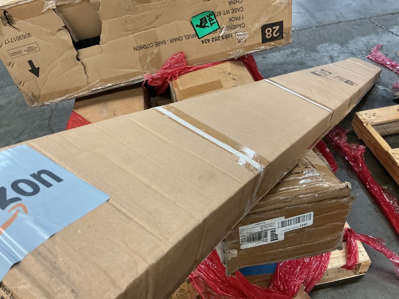 Condition photo showing New/Like New for pallet fork extension 4.5" width 96" length heavy duty steel pallet extensions for forklift truck 1 pair, orange 4.5" w x 96" length orange