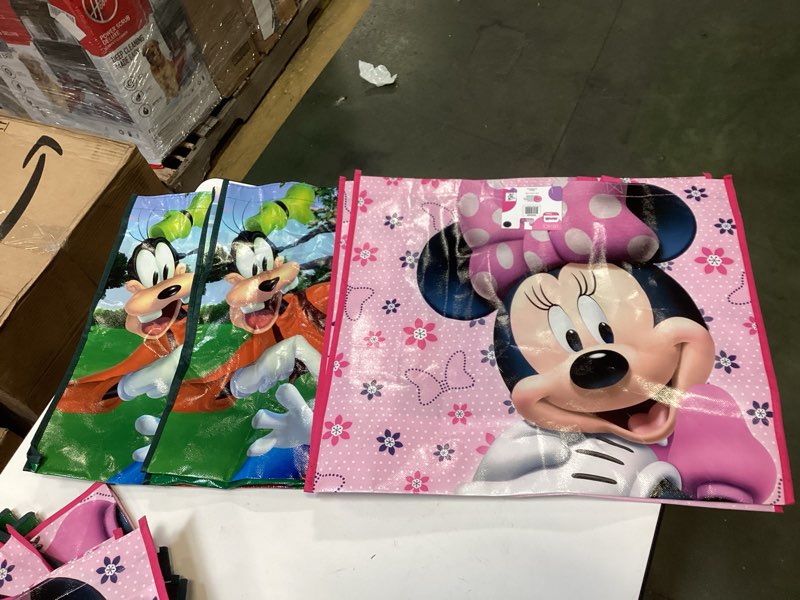 Disney Classic Duffle Bag, Pink and Green