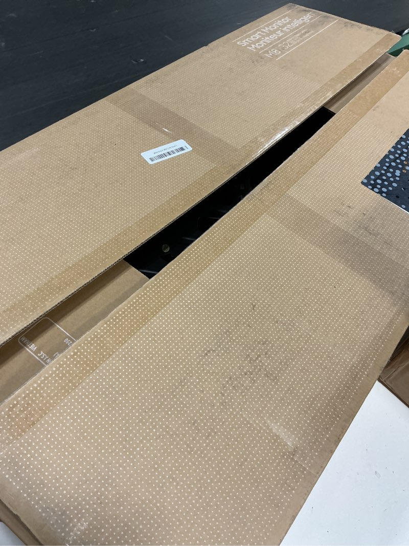 Condition photo showing As Is for full motion tv wall mount for most 37"-84" flat screen tv, swivel or tilt tv wall bracket with dual articulating arms, for 12"-16" wood studs, max vesa 600x400mm, load 120 lbs by usx mount 37-84 inch, 120 lb