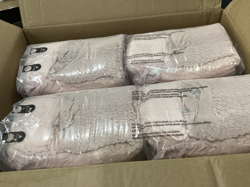 Condition photo showing New/Like New for Depend Fresh Protection Adult Diapers, Incontinence & Postpartum Bladder Leak Underwear for Women, Disposable, Maximum, Small, Blush, 80 Count (2 Packs of 40), Packaging May Vary Small 80