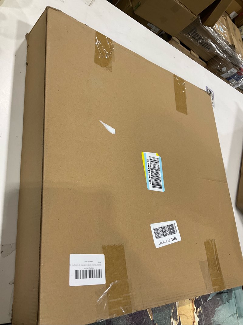 Condition photo showing Good Condition for QTESPEII Modern Framed Wall Art Black Green and Gold Brush Strokes Picture Abstract Painting Prints 