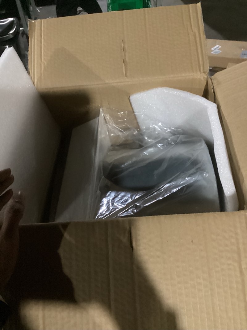 Condition photo showing Good Condition for 10 Inch Hooded Wall Vent with Screen and Damper, Outdoor Wall Exhaust Vent Cover Cap for Kitchen Range Hood Dryer Exterior Ventilation and Outside Air Exhaust, Galvanized Steel, White 10 Inch White