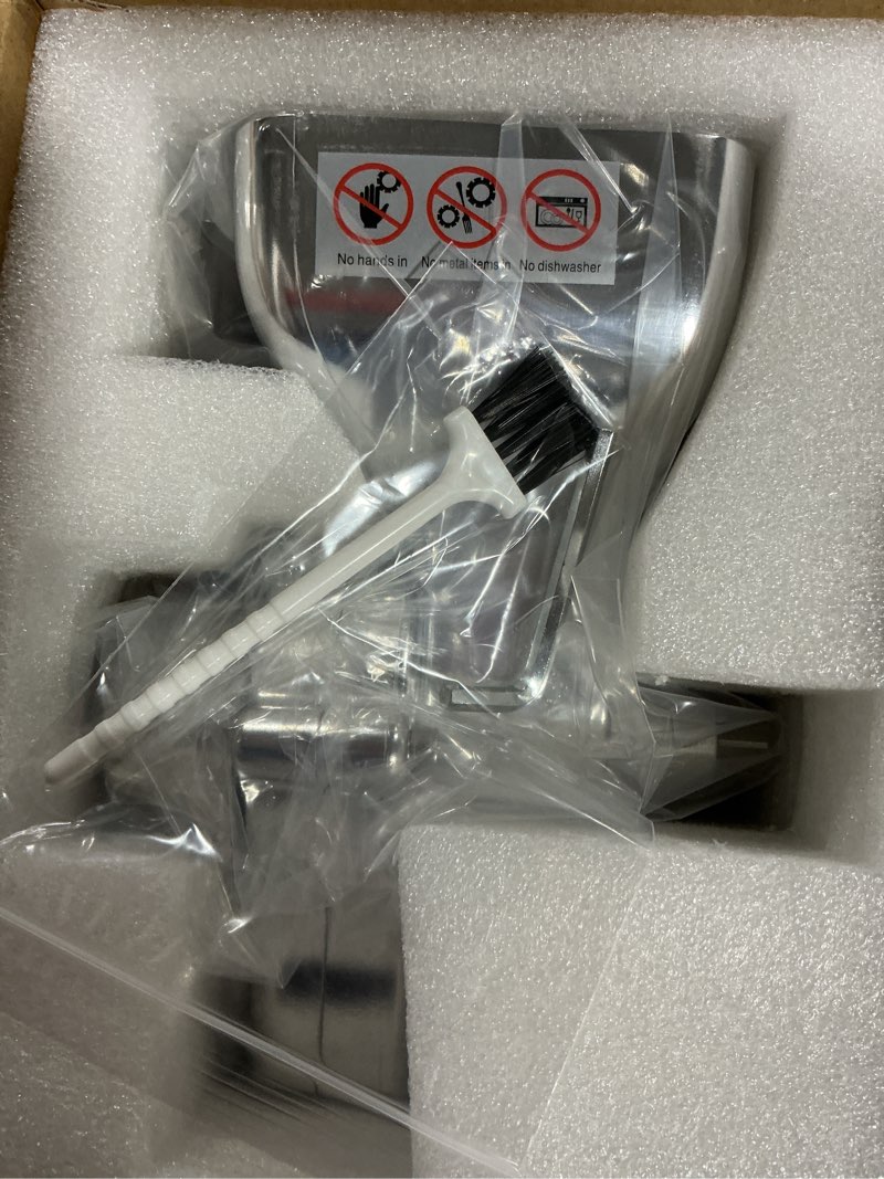 Condition photo showing New/Like New for Metal Grain Mill Attachment for KitchenAid Stand Mixer – 12-Level Grind Adjustment, All-Metal Construction for Grinding Grains, Spices & More