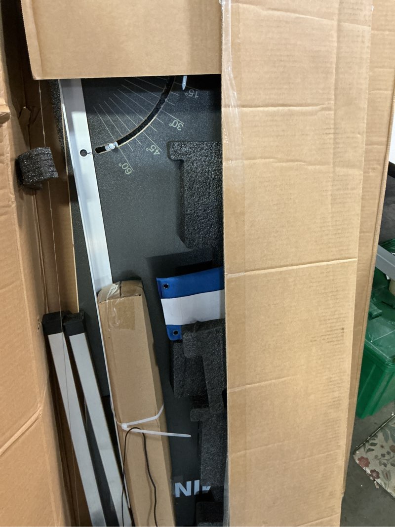 Condition photo showing As Is for foam cutter machine, 220w air cooling system, electric hot wire cutter with 10 cutting wires, scaffolding holder for pe, eps, xps, eva foam, epe, pu, kt board cutting simplified ii versior