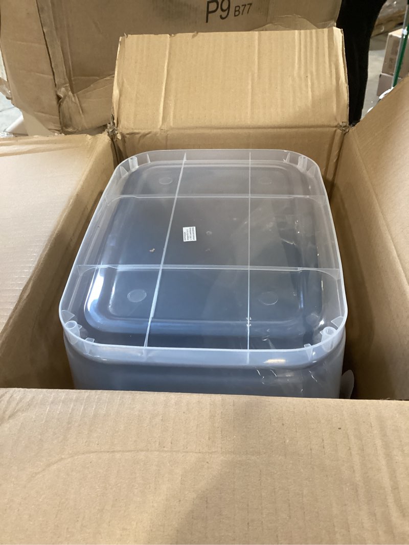 Condition photo showing Good Condition for amazon basics pet food storage container 40lbs 30lbs+10lbs 1