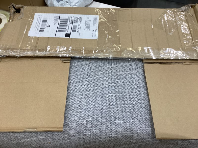 Condition photo showing Good Condition for Area Rug for Living Room 10x14 - Extra Large Washable Neutral Modern Abstract Rugs, Soft Carpet with Non Slip Backing for Under Dining Room Table, Bedroom, Home, Office, Dorm - Blue Gray 10' x 14' (Rectangular) Blue/Gray