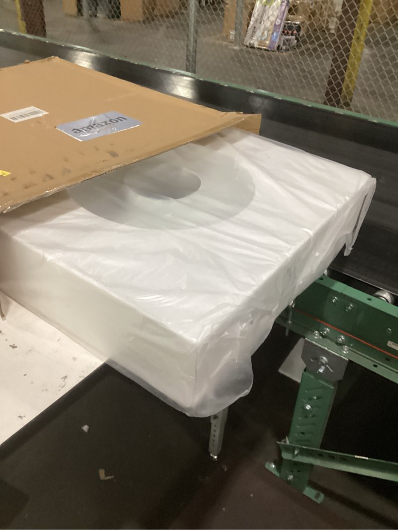 Condition photo showing New/Like New for fits 24x24 steel t-bar drop ceiling grid | 2x2 feet lay in steel air supply diffuser with round 6" [neck size] by handua | 3 cone | drop celing vent | white | outer dimension: 23-3/4" x 23-3/4" 1 6" neck [3 cone]