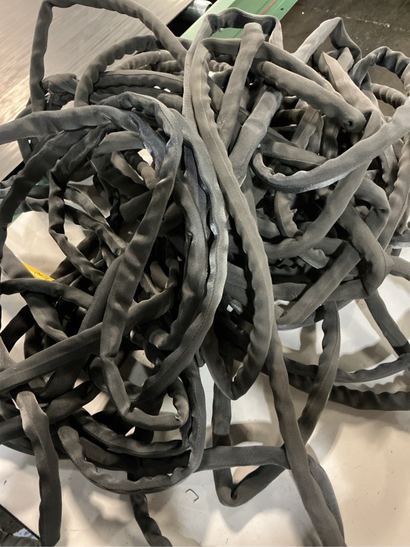 Condition photo showing As Is for zero-g teknor apex 5/8-in x 100-ft premium -duty kink free woven gray hose