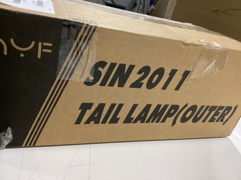 Condition photo showing As Is for labwork Right Passenger Side Tail Light Replacement for Toyota Sienna 2011-2014 Assembly Outer Rear 