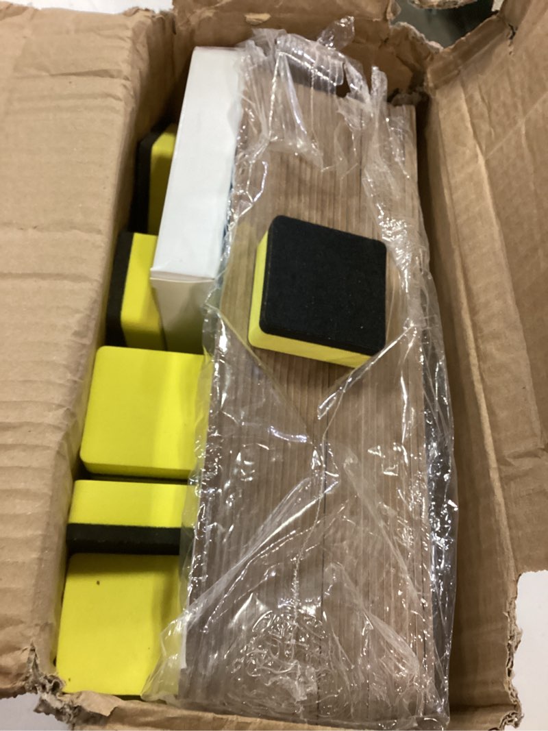 Condition photo showing Good Condition for Blue Summit Supplies 30 Pack Mini Dry Erase Boards Classroom Set, Small Whiteboards for Students, Markers and Erasers, Lapboards Ideal for Individuals, Teachers, Students, Groups, 30 White Board Pack