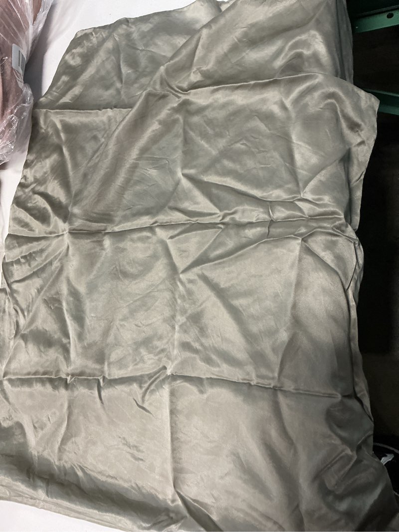 Condition photo showing Good Condition for 100% mulberry silk pillowcase, standard, dried sage