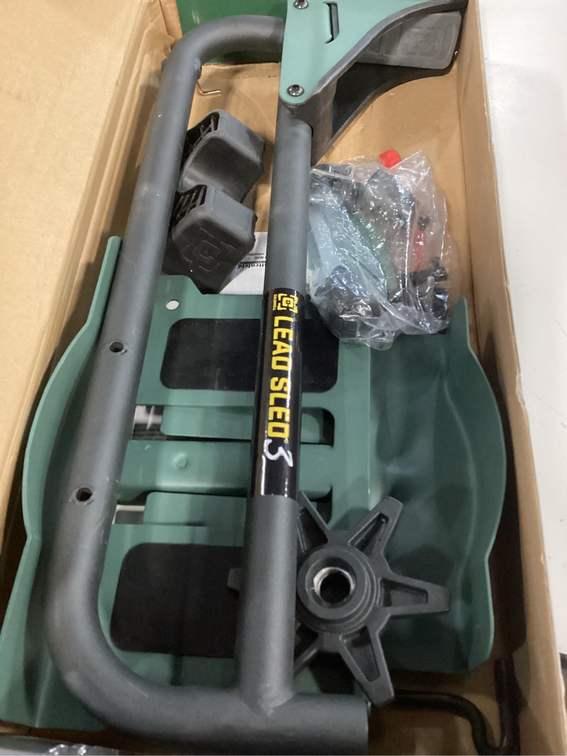 Condition photo showing As Is for Caldwell Lead Sled 3 Adjustable Ambidextrous Recoil Reducing Rifle Shooting Rest for Sighting in and Shooting Stability