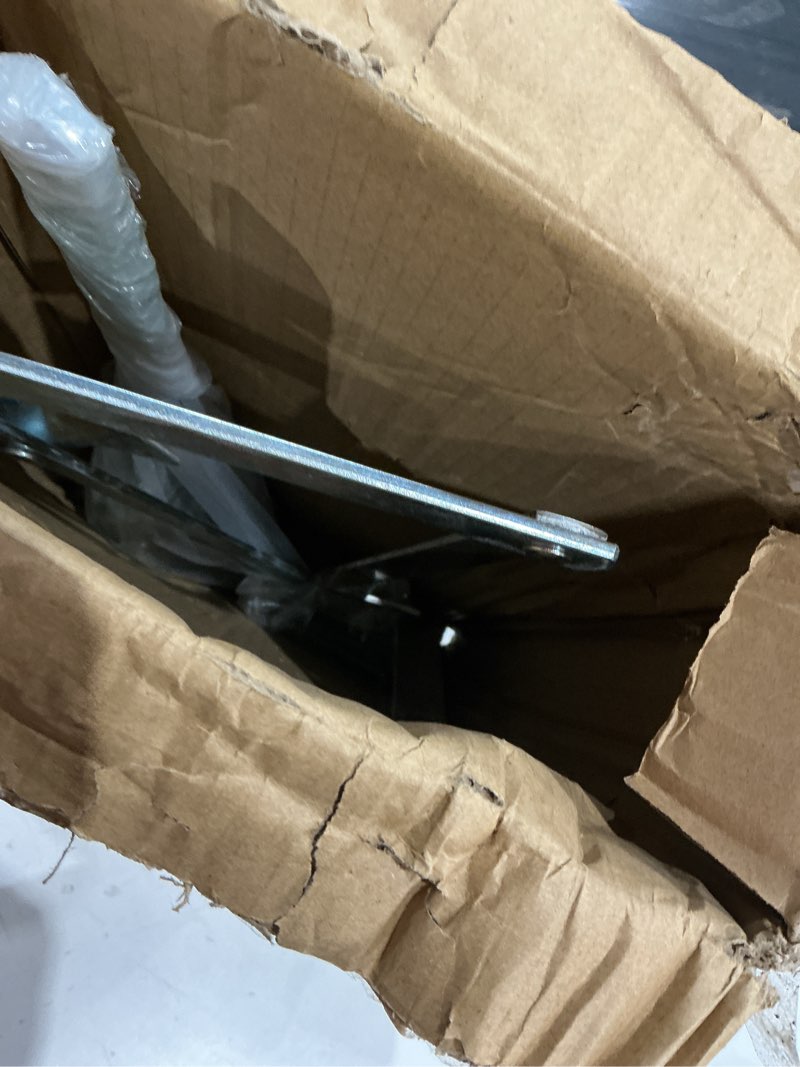 Condition photo showing As Is for attic ladder hinge arms compatible with werner mk5, wu2210, w2208, w2210, suitable for werner attic ladders manufactured after 2010, heavy duty thick galvanized material