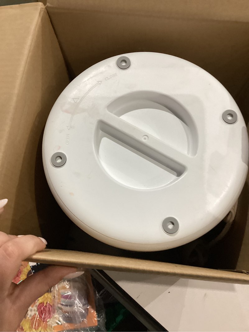 Condition photo showing As Is for LEVOIT Air Purifier for Home Allergens Pet Hair in Bedroom, Covers Up to 1073 ft² by 56W High Torque Motor, AHAM VERIFIDE, 3-in-1 Filter with HEPA Sleep Mode, Remove Dust Smoke Odor, Core300-P, White White Core 300-P 1Pack