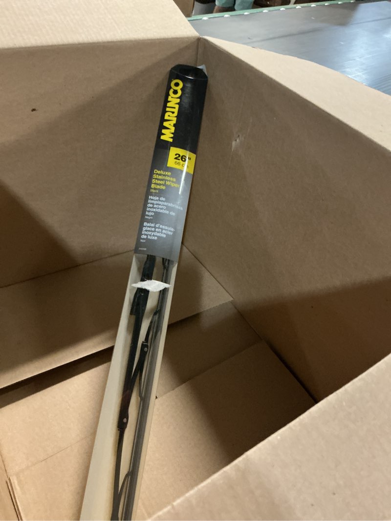 Condition photo showing Good Condition for marinco 34026b 26" deluxe ss wiper blade, black