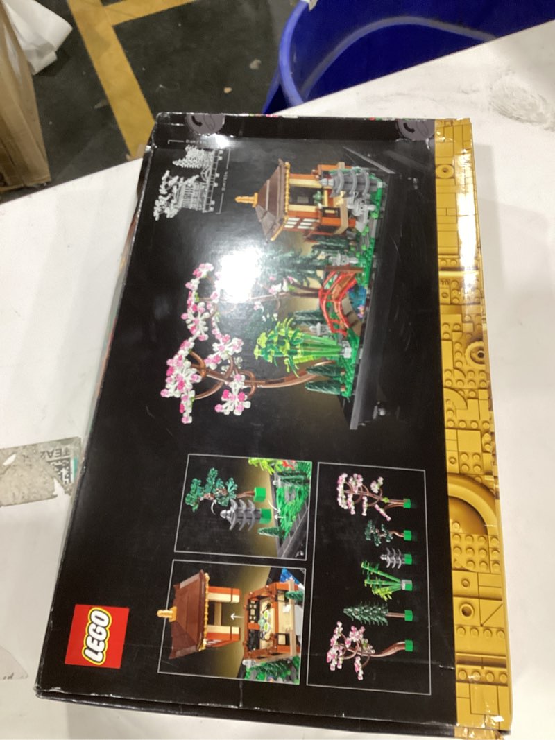 Condition photo showing New/Like New for LEGO Icons Tranquil Garden Building Set - Detailed Japanese Zen Garden DIY Kit for Adults, Ages 18+ - Gift for Birthday - Building Block Set for Home Decor - 10315 Standard Packaging
