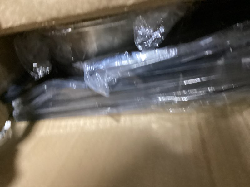 Condition photo showing As Is for Elevated Dog Bowls for Large Dogs, 14" Raised Dog Bowl Stand for Large Sized Dog, Large Dog Feeder with Food and Water Bowls Black Large