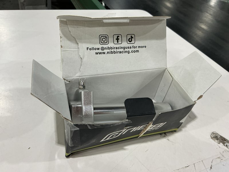 Condition photo showing Good Condition for nibbi aluminum 7/8" motorcycle throttle handlebar adjust accelerator cnc throttle cable holder for yamaha taotao kycom honda gy6 scooter moped (sliver)