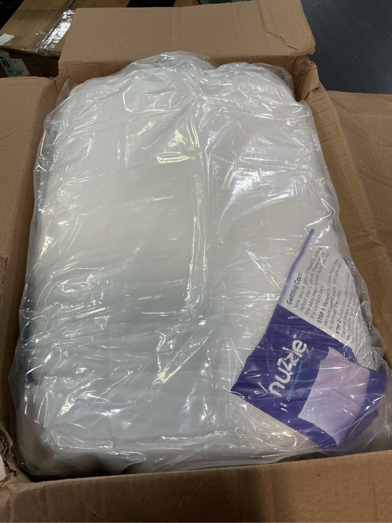 Condition photo showing Good Condition for nuzzle adjustable firm pillow , luxury standard size bed pillow hotel collection - best adjust height soft cooling pillow for back, stomach or side sleepers - home gifts standard size (set of 1) white