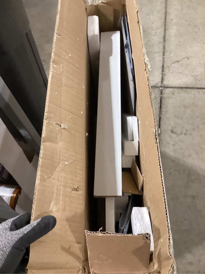 utex 2 in 1 kids construction play table with storage drawers and built in plate (white)