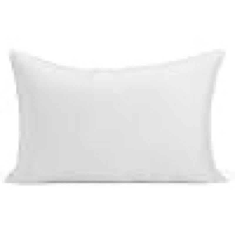 Amazon Basics Down Alternative Bed Pillow, Medium Density for Back and Side Sleepers, Queen - Pack of 2, White, 30 in L x 20 in W