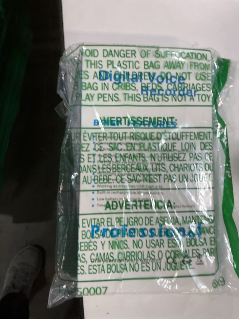 Condition photo showing New/Like New for 128GB Voice Activated Recorder - 9800H Recording Device with Noise Reduction DSP 5.0 Digital Vioce Recorder with Playback for Lecture & Meeting - Portable Audio Recorder